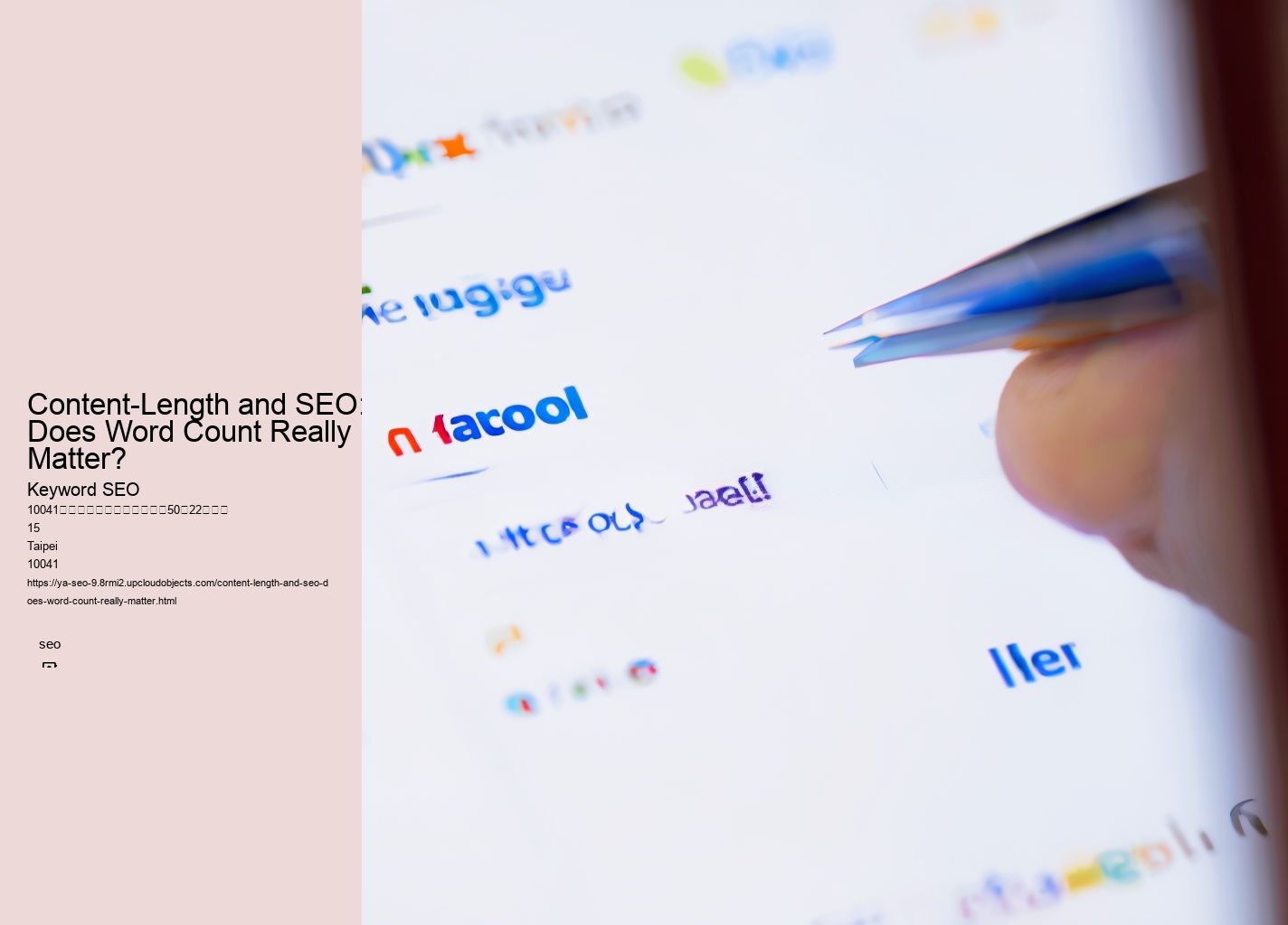 Content-Length and SEO: Does Word Count Really Matter?